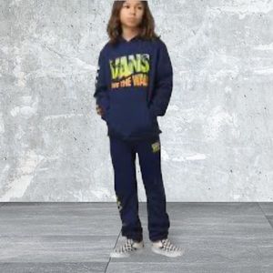 Brand New Kids Vans Palm Coaster  Hoodie and joggers size L